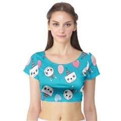 Short Sleeve Crop Top 