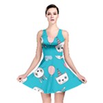 Birtay Cats Bunnies, Koteto Reversible Skater Dress