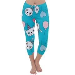 Capri Winter Leggings  Front