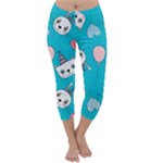 Birtay Cats Bunnies, Koteto Capri Winter Leggings 