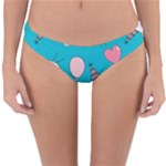 Birtay Cats Bunnies, Koteto Reversible Hipster Bikini Bottoms