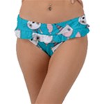 Birtay Cats Bunnies, Koteto Frill Bikini Bottoms