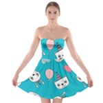 Birtay Cats Bunnies, Koteto Strapless Bra Top Dress