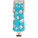 Birtay Cats Bunnies, Koteto Full Length Maxi Skirt