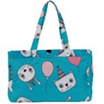 Birtay Cats Bunnies, Koteto Canvas Work Bag