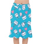 Birtay Cats Bunnies, Koteto Short Mermaid Skirt