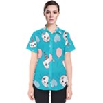 Birtay Cats Bunnies, Koteto Women s Short Sleeve Shirt