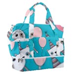 Birtay Cats Bunnies, Koteto Sports Shoulder Bag with Shoes Compartment