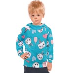 Birtay Cats Bunnies, Koteto Kids  Hooded Pullover