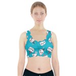 Birtay Cats Bunnies, Koteto Sports Bra With Pocket