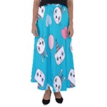 Birtay Cats Bunnies, Koteto Flared Maxi Skirt