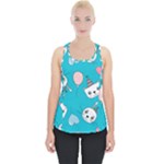 Birtay Cats Bunnies, Koteto Piece Up Tank Top