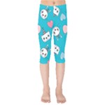 Birtay Cats Bunnies, Koteto Kids  Capri Leggings 