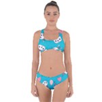 Birtay Cats Bunnies, Koteto Criss Cross Bikini Set