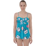 Birtay Cats Bunnies, Koteto Babydoll Tankini Set