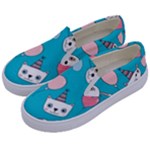 Birtay Cats Bunnies, Koteto Kids  Canvas Slip Ons