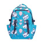 Birtay Cats Bunnies, Koteto Carry-on Double Buckle Travel Backpack