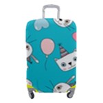 Birtay Cats Bunnies, Koteto Luggage Cover (Small)