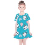 Birtay Cats Bunnies, Koteto Kids  Simple Cotton Dress