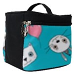 Birtay Cats Bunnies, Koteto Make Up Travel Bag (Small)