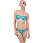 Birtay Cats Bunnies, Koteto Classic Bandeau Bikini Set