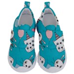 Birtay Cats Bunnies, Koteto Kids  Velcro No Lace Shoes