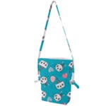 Birtay Cats Bunnies, Koteto Folding Shoulder Bag