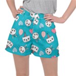 Birtay Cats Bunnies, Koteto Women s Ripstop Shorts