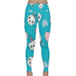 Birtay Cats Bunnies, Koteto Lightweight Velour Classic Yoga Leggings