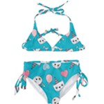 Birtay Cats Bunnies, Koteto Kids  Classic Bikini Set