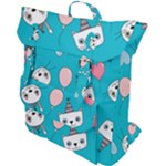 Birtay Cats Bunnies, Koteto Buckle Up Backpack