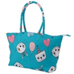 Birtay Cats Bunnies, Koteto Canvas Shoulder Bag