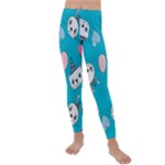 Birtay Cats Bunnies, Koteto Kids  Lightweight Velour Leggings