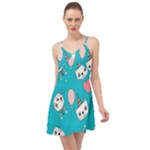 Birtay Cats Bunnies, Koteto Summer Time Chiffon Dress