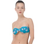 Birtay Cats Bunnies, Koteto Classic Bandeau Bikini Top 