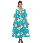 Birtay Cats Bunnies, Koteto Kimono Sleeve Boho Dress