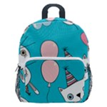 Birtay Cats Bunnies, Koteto Kids  Age 5-10 Lightweight School Backpack with Side Pockets