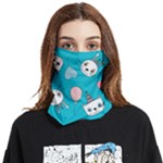 Birtay Cats Bunnies, Koteto Face Covering Bandana (Two Sides)