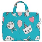 Birtay Cats Bunnies, Koteto MacBook Pro 13  Double Pocket Laptop Bag