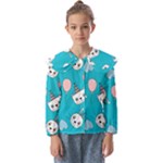 Birtay Cats Bunnies, Koteto Kids  Peter Pan Collar Blouse