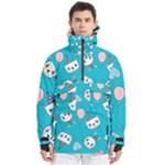 Birtay Cats Bunnies, Koteto Men s Pullover Zip Ski and Snowboard Waterproof Breathable Jacket