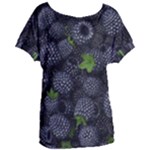 Blackberry Fruit, Fruit Women s Oversized T-Shirt