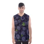 Blackberry Fruit, Fruit Men s Basketball Tank Top