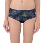 Blackberry Fruit, Fruit Mid-Waist Bikini Bottoms