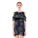 Blackberry Fruit, Fruit Shoulder Cutout One Piece Dress