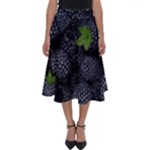 Blackberry Fruit, Fruit Perfect Length Midi Skirt