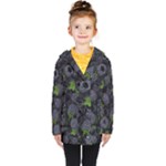 Blackberry Fruit, Fruit Kids  Double Breasted Button Coat