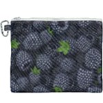 Blackberry Fruit, Fruit Canvas Cosmetic Bag (XXXL)