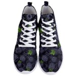 Blackberry Fruit, Fruit Men s Lightweight High Top Sneakers