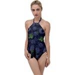 Blackberry Fruit, Fruit Go with the Flow One Piece Swimsuit